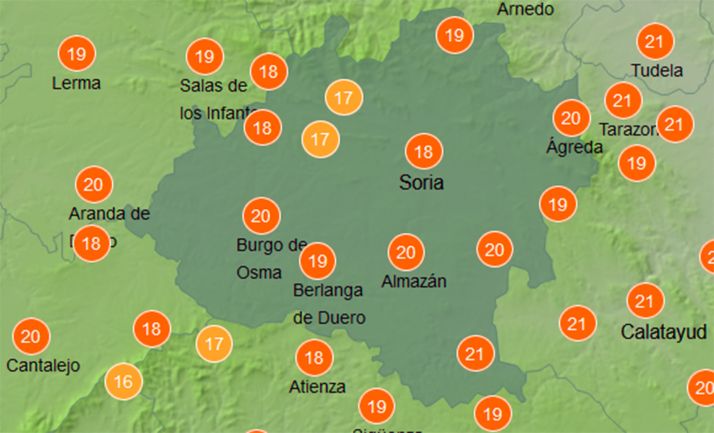 El tiempo en Soria: Cesan las precipitaciones