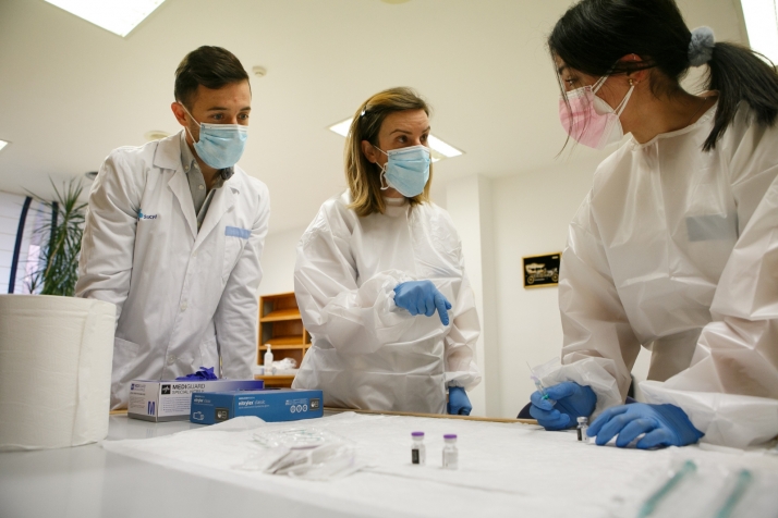 Aumentan las vacunas que recibe Soria esta semana