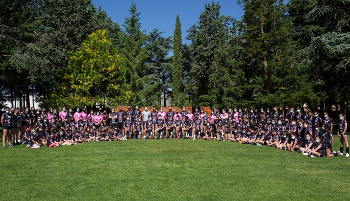 La pequeña familia del Sporting Santo Domingo, de convivencia