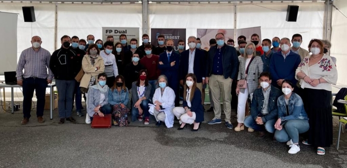 FEPORCYL celebra el final de curso con los once alumnos de la primera promoción de FP Dual en Producción Agropecuaria