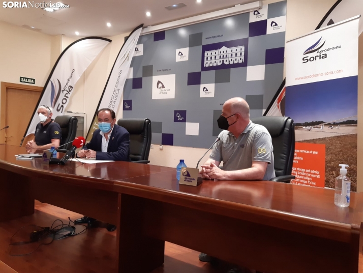 Todo listo en Garray para el gran evento aeronáutico del verano