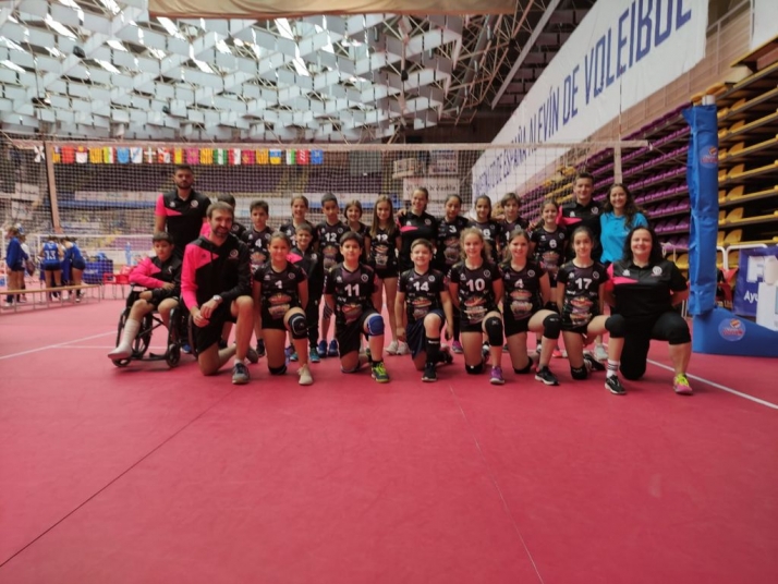 El Sporting-Santo Domingo CV concluye con buen sabor de boca el campeonato de España Alevín 