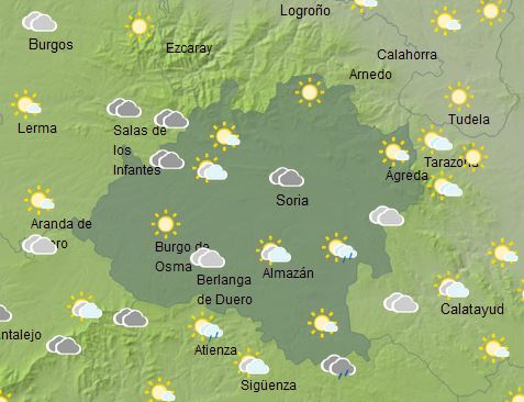 Domingo de nubes y 20 grados