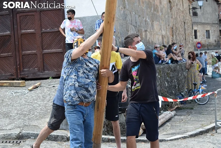 Pingada del Mayo en Molinos de Duero 2021.