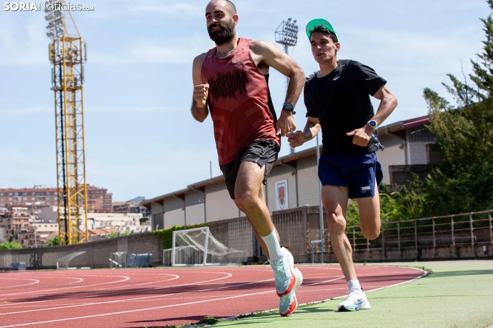 Un día de entrenamiento de Dani Mateo.