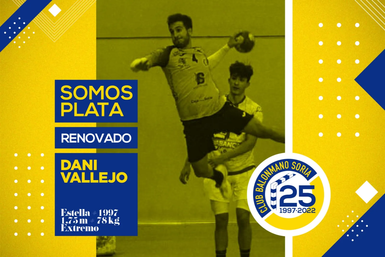 Foto 2 - El BM Soria renueva a Torres y Vallejo