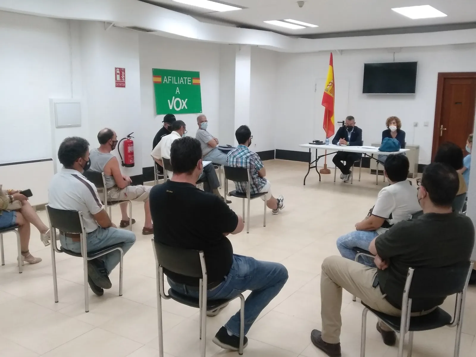Foto 2 - Reuni&oacute;n de trabajo de afiliados de Vox