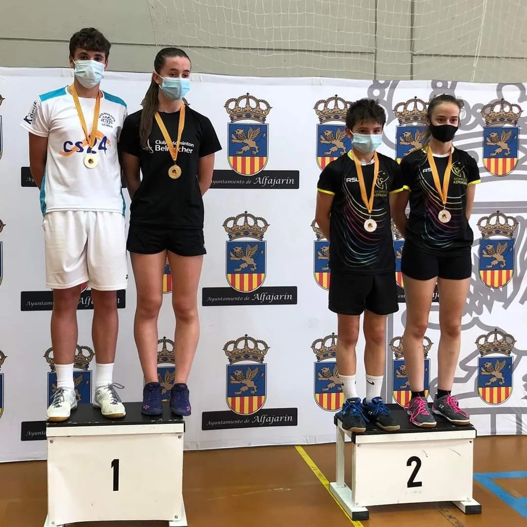 Foto 2 - Excelente balance en las cuatro citas del b&aacute;dminton soriano