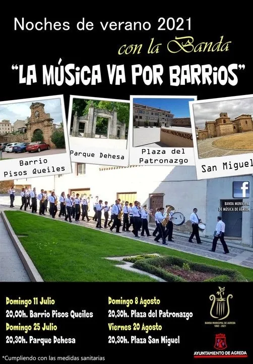 Foto 2 - La Banda de m&uacute;sica de &Aacute;greda celebrar&aacute; cuatro conciertos este verano