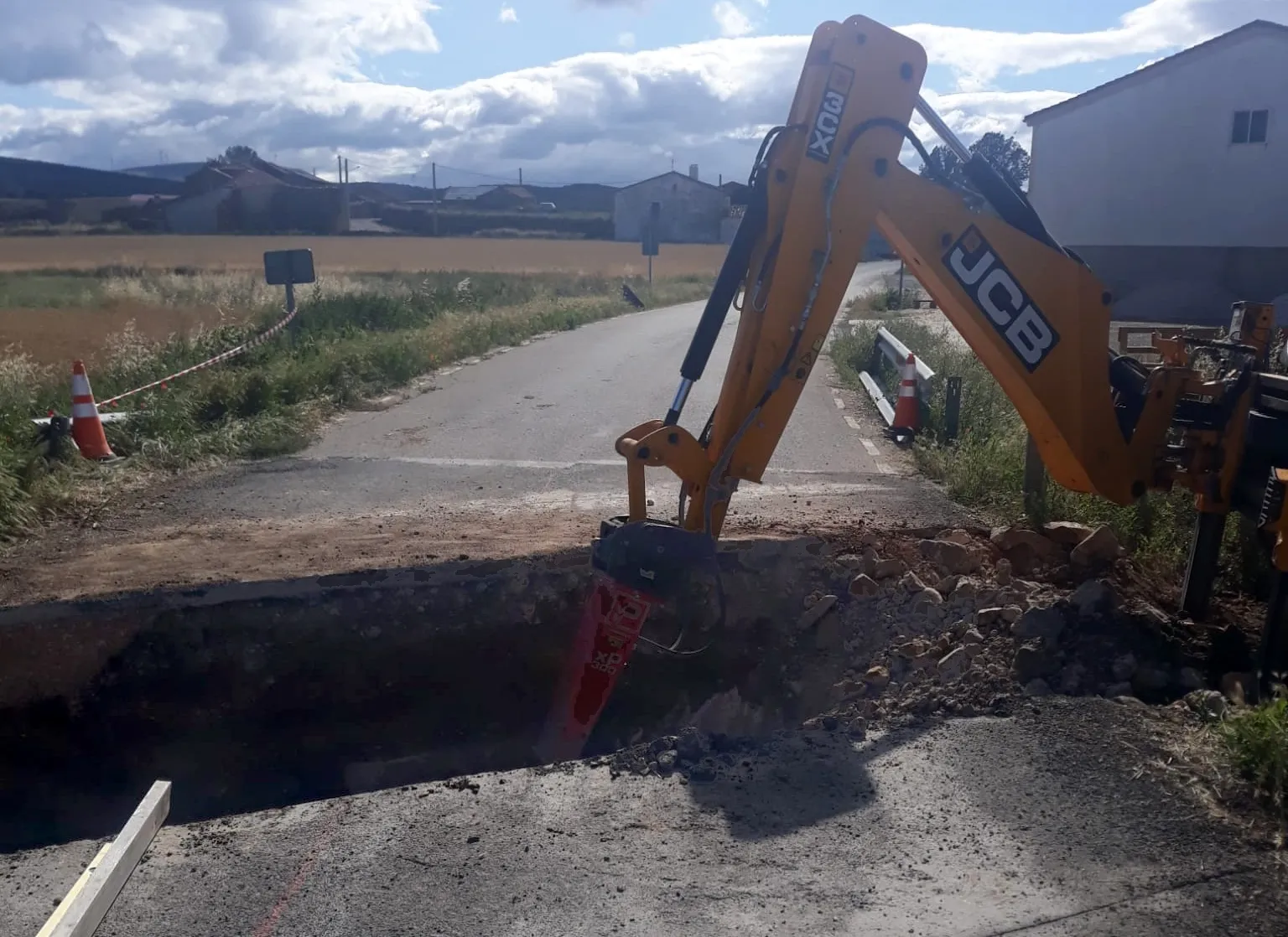 Obras en Arancón. /Dip.