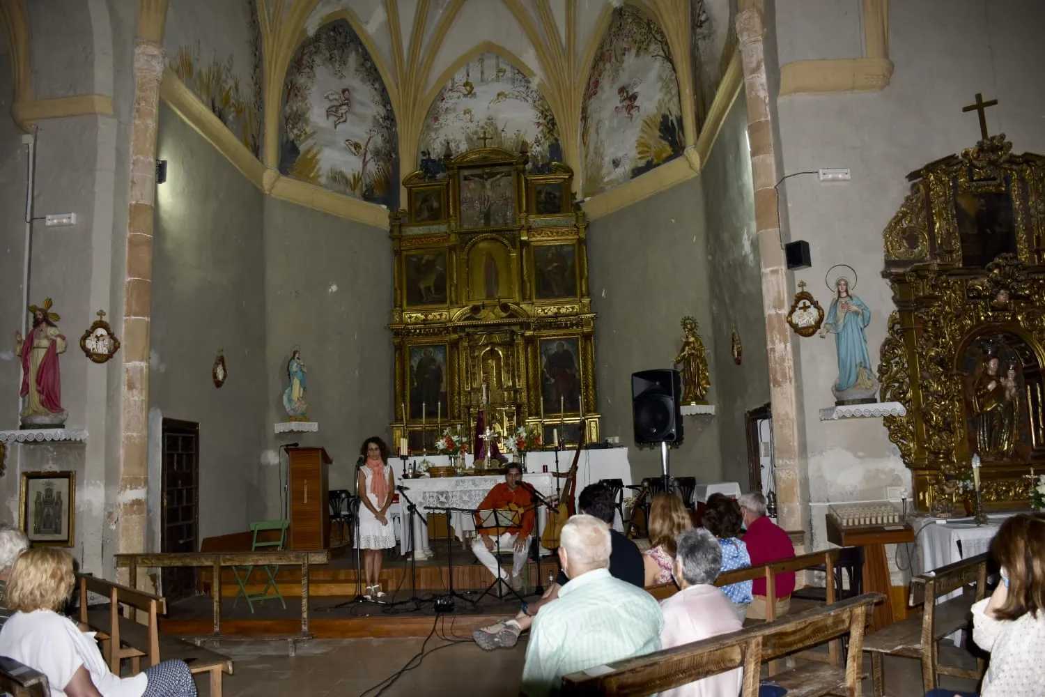 Celebración en honor a Santa María Magdalena en Valdelagua del Cerro.