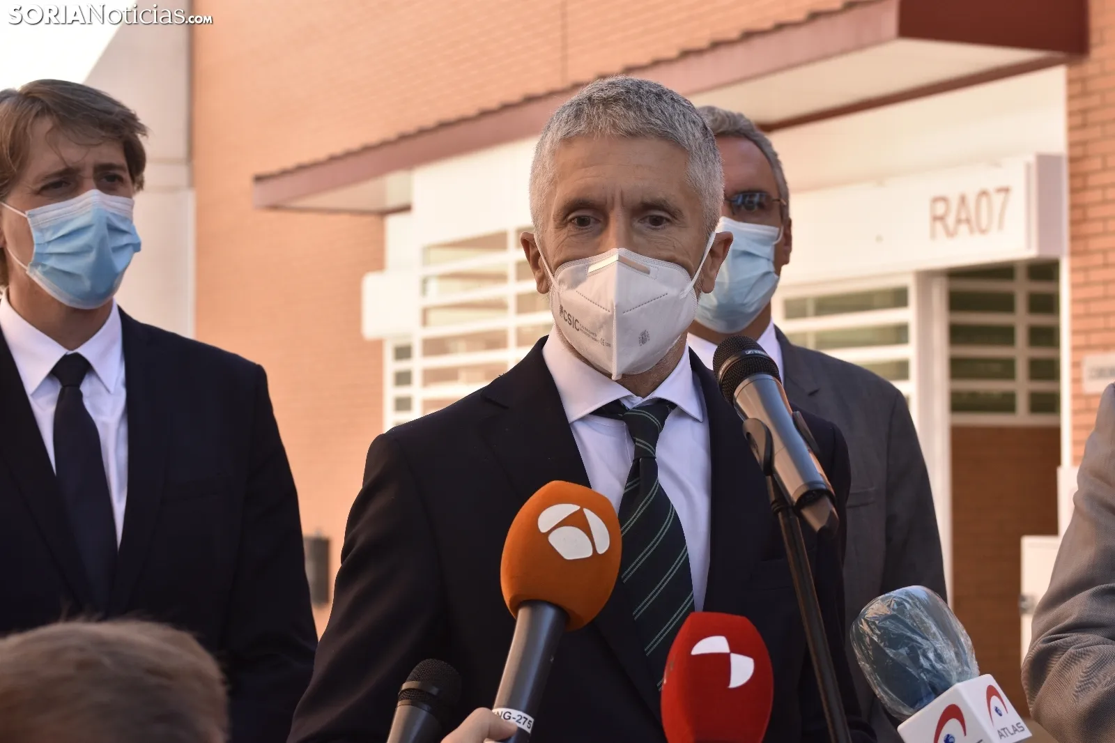 Inauguración de la nueva cárcel de Soria.