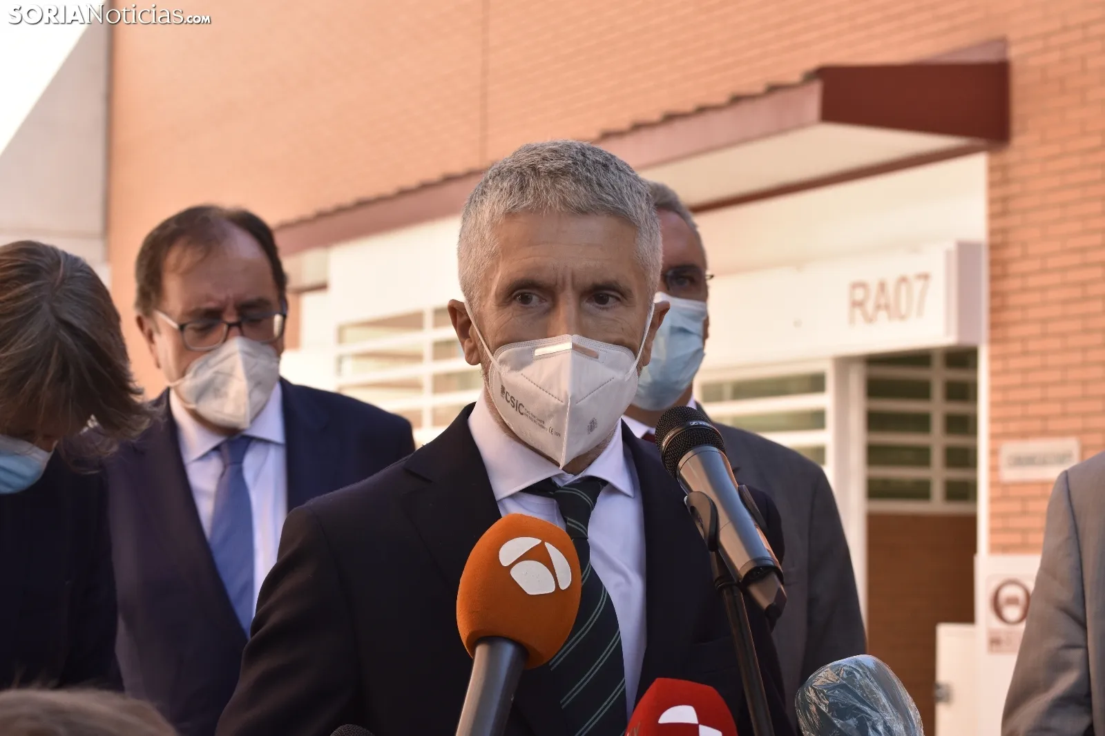 Inauguración de la nueva cárcel de Soria.