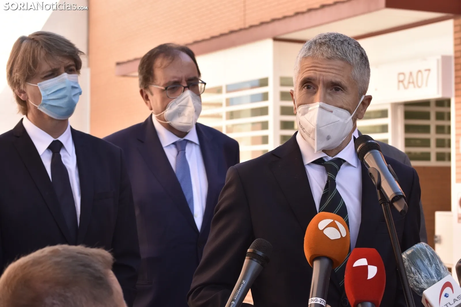 Inauguración de la nueva cárcel de Soria.