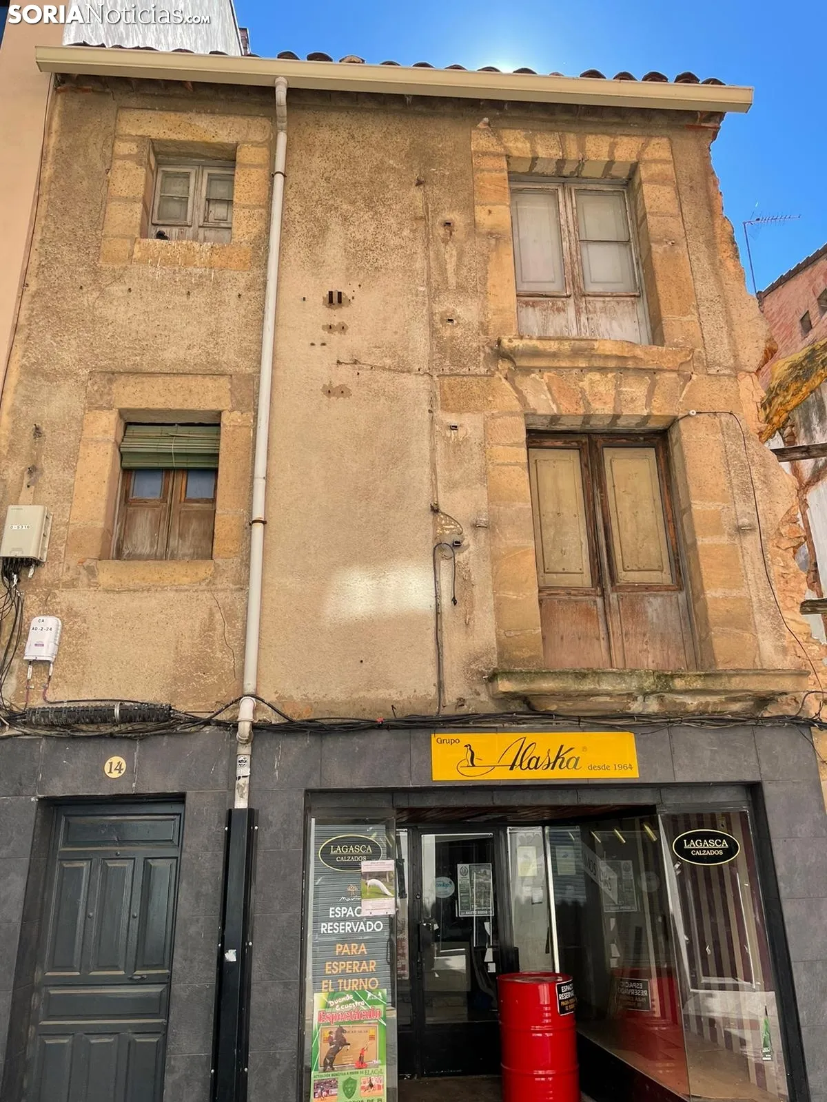 El inmueble antes de su demolición. /SN
