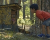 Un niño descubre el Bosque Mágico. 