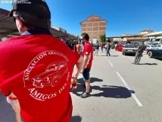 Reunión de coches clásicos en Ágreda.