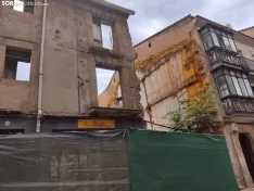 El inmueble ahora, durante su demolición. /SN