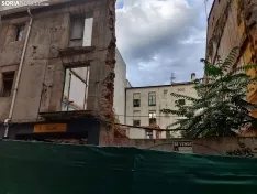 El inmueble ahora, durante su demolición. /SN