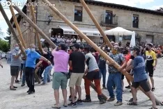 Pingada del Mayo en Molinos de Duero 2021.