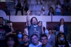 Una imagen del concierto de esta noche en Almazám. /Viksar Fotógrafo