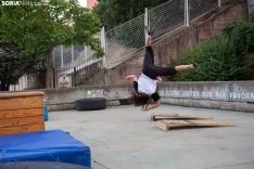 Parkour en Noches Callejeras / María Ferrer