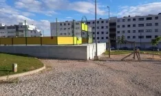 Imagen exterior de la pista de fútbol. 