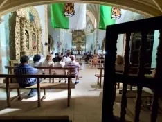 Celebración en honor a Santa María Magdalena en Valdelagua del Cerro.
