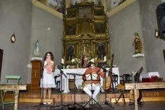 Celebración en honor a Santa María Magdalena en Valdelagua del Cerro.