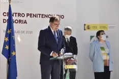 Inauguración de la nueva cárcel de Soria.