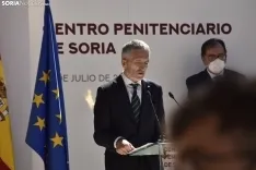Inauguración de la nueva cárcel de Soria.
