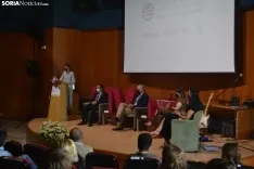 Comparecencia de Irene Montero en Soria.