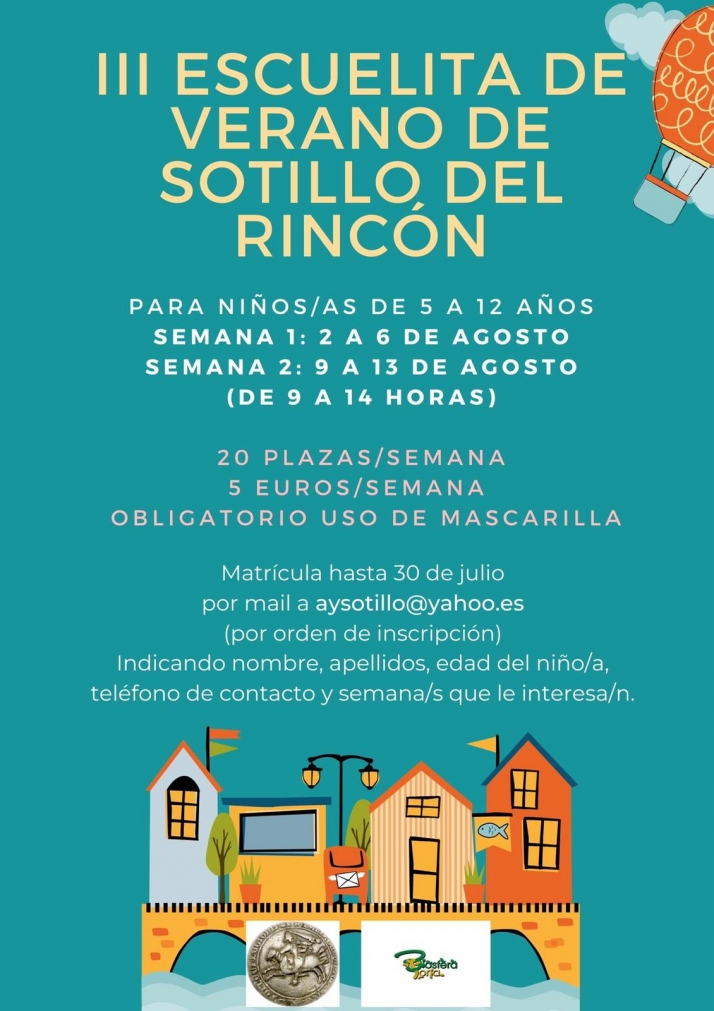 Abierto el plazo para la III Escuelita de Verano de Sotillo del Rincón