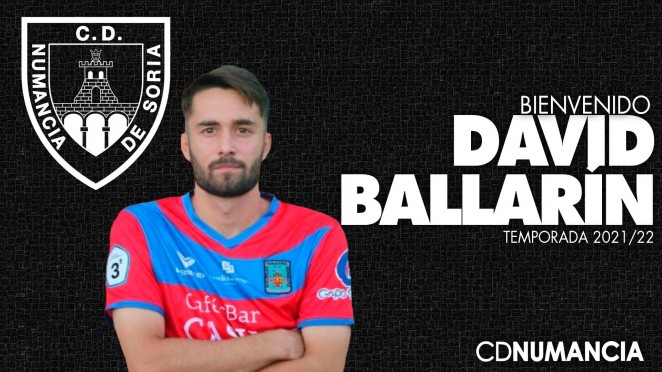 David Ballarín, nuevo fichaje del Numancia