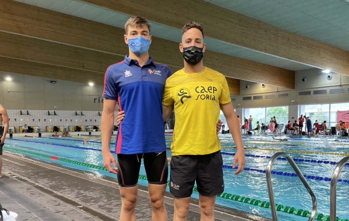 Dos sorianos en la élite de la natación castellanoleonesa