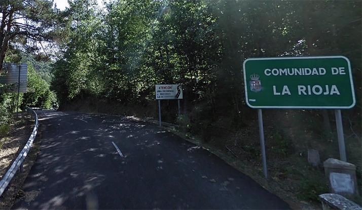 El lunes cierra al tráfico SO-830 entre Montenegro de Cameros y La Rioja