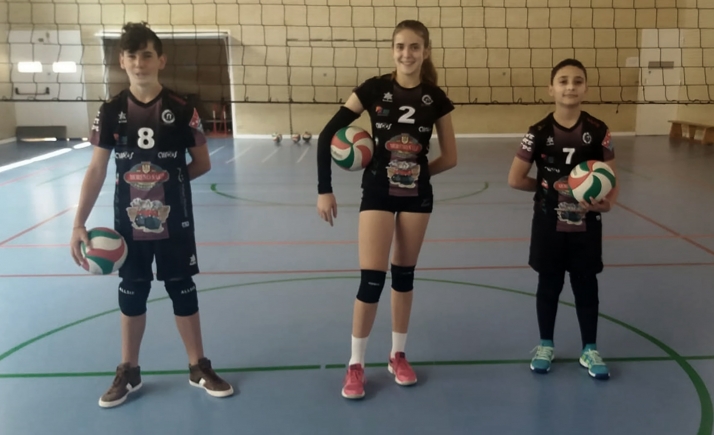 Amplia presencia joven del voleibol soriano en las selecciones regional infatil y cadete