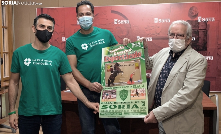 Los caballos bailarán en San Benito para atajar la ELA