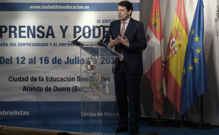 Mañueco defiende que los fondos UE no pueden ser un talón de cheques y exige criterios de reparto justos con negociación multilateral