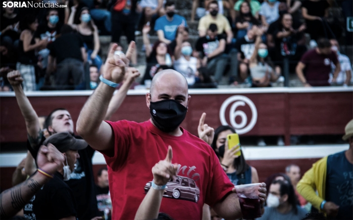 El Soria Rock recogió 140 kilos de comestibles para el Banco de Alimentos