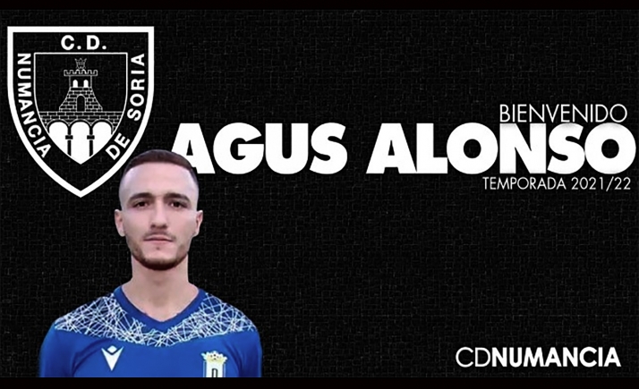El uruguayo Agus Alonso refuerza el ataque del Numancia
