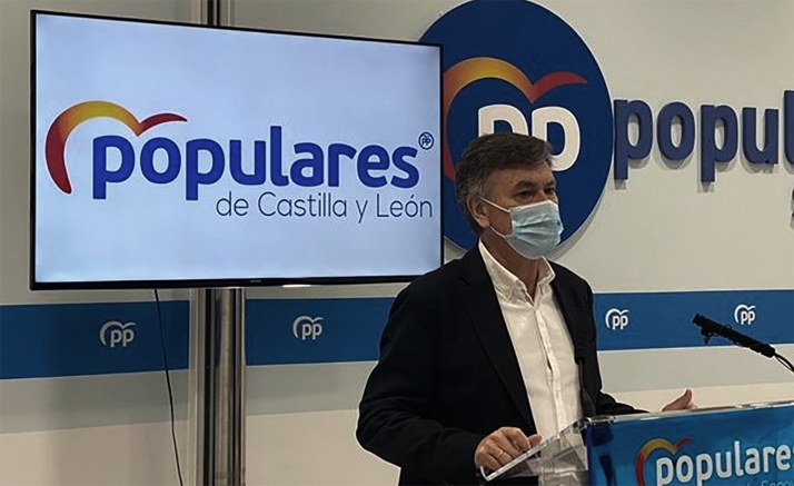 Francisco Vázquez, secretario regional del PP castellano-leonés. 