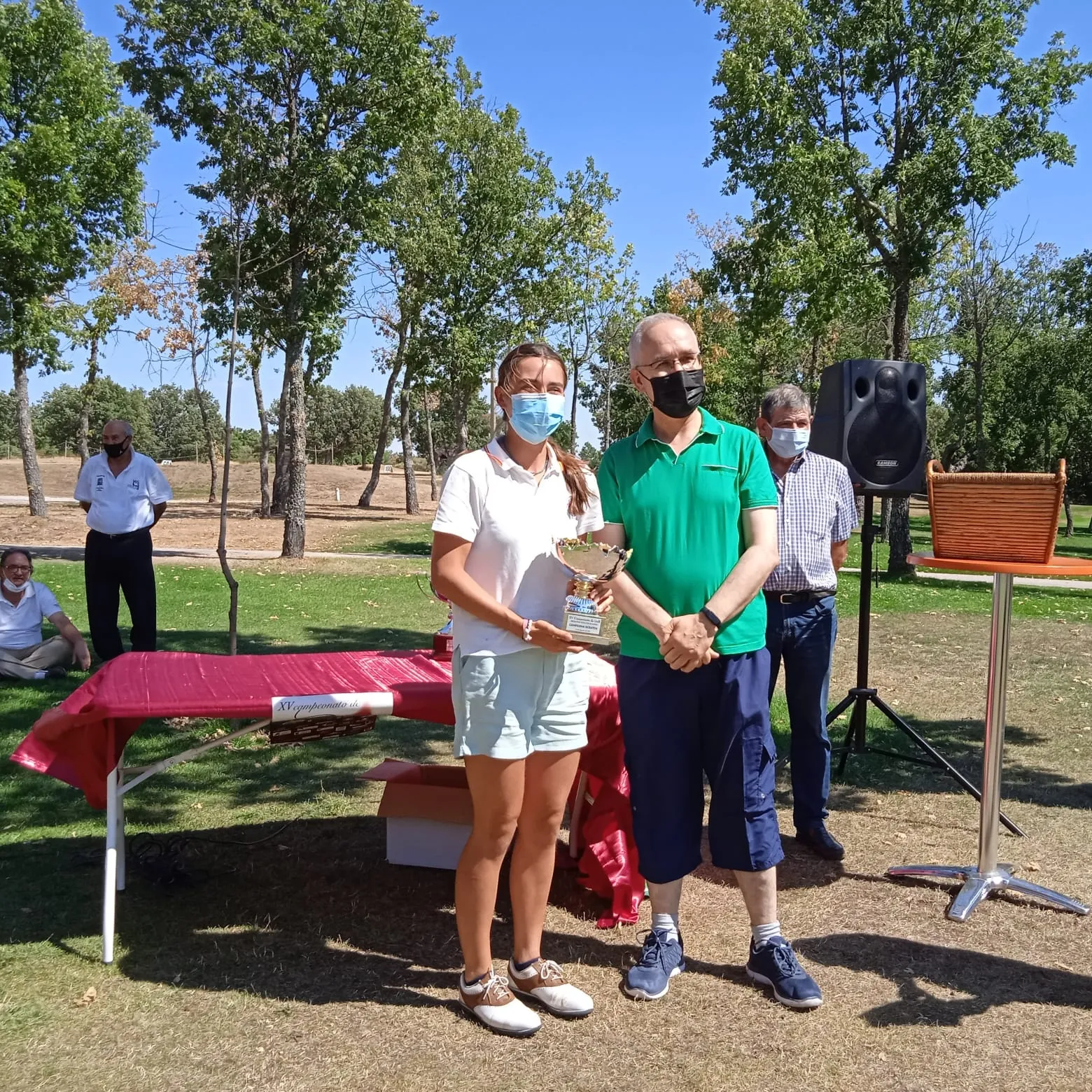 Foto 2 - Ganadores del XV Campeonato de Golf de la Hermandad de Donantes de Soria