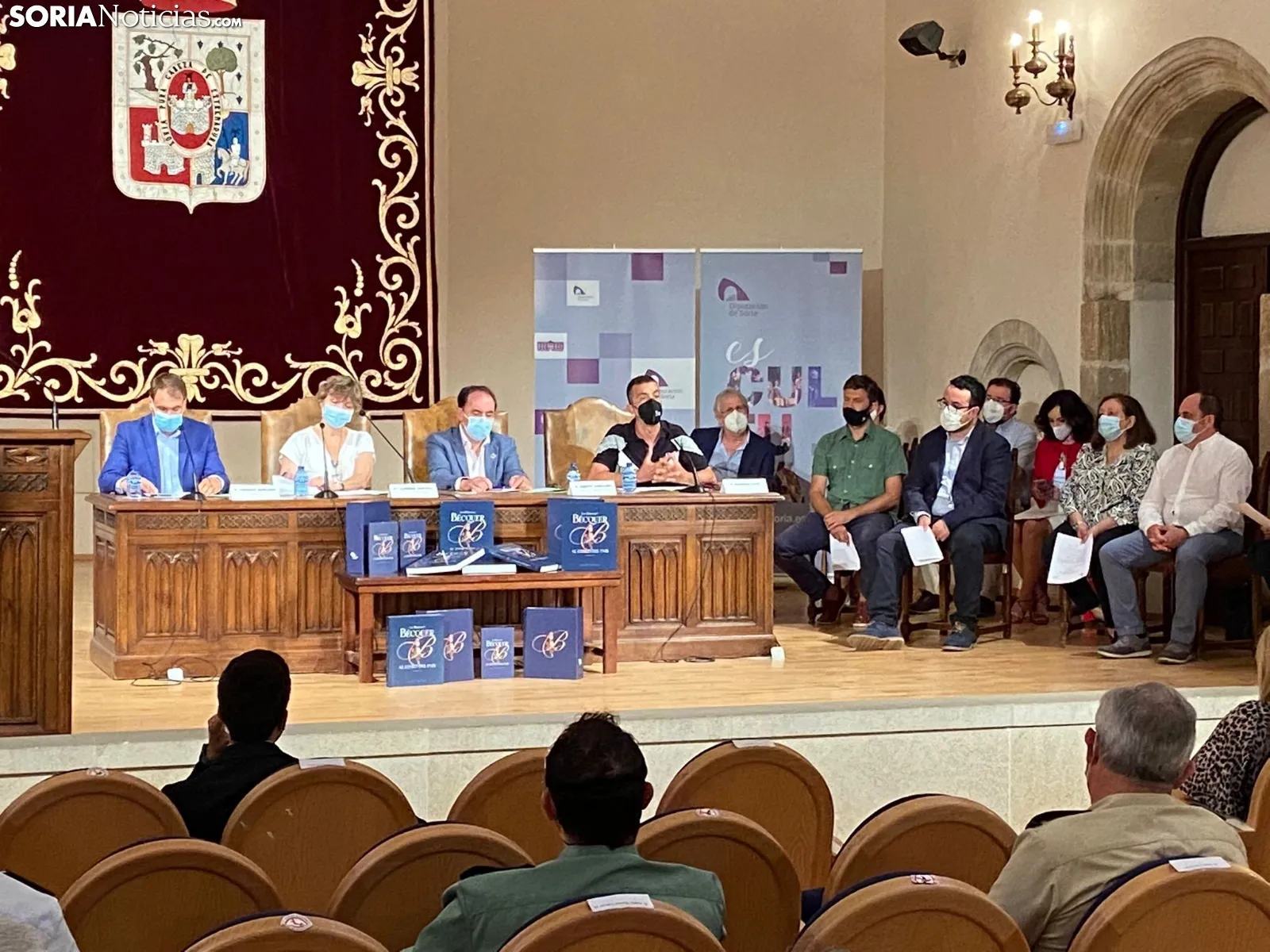 Una imagen de la presentación de la obra. /María Ferrer