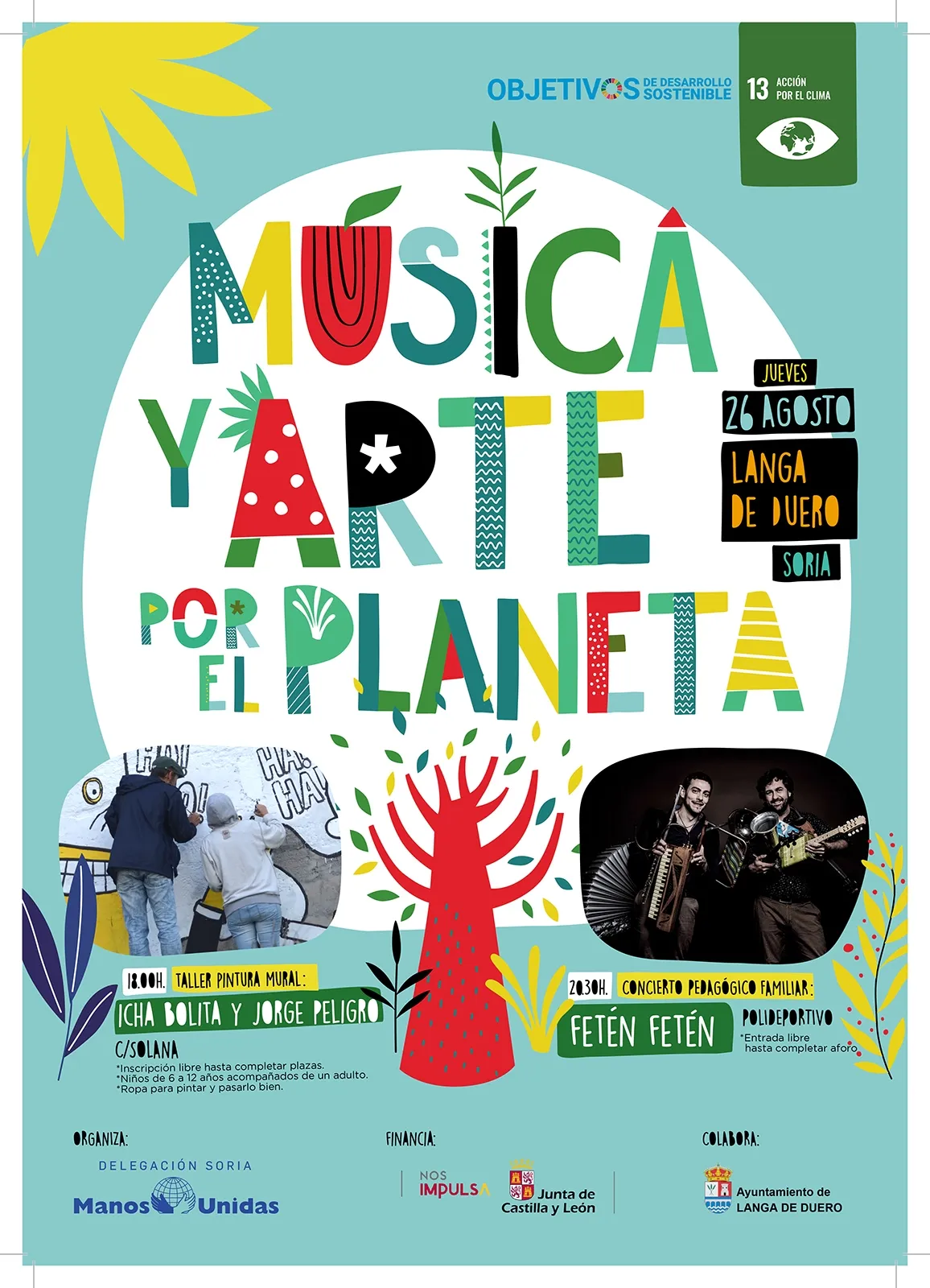 Foto 2 - M&uacute;sica y arte por el planeta, este jueves en Langa