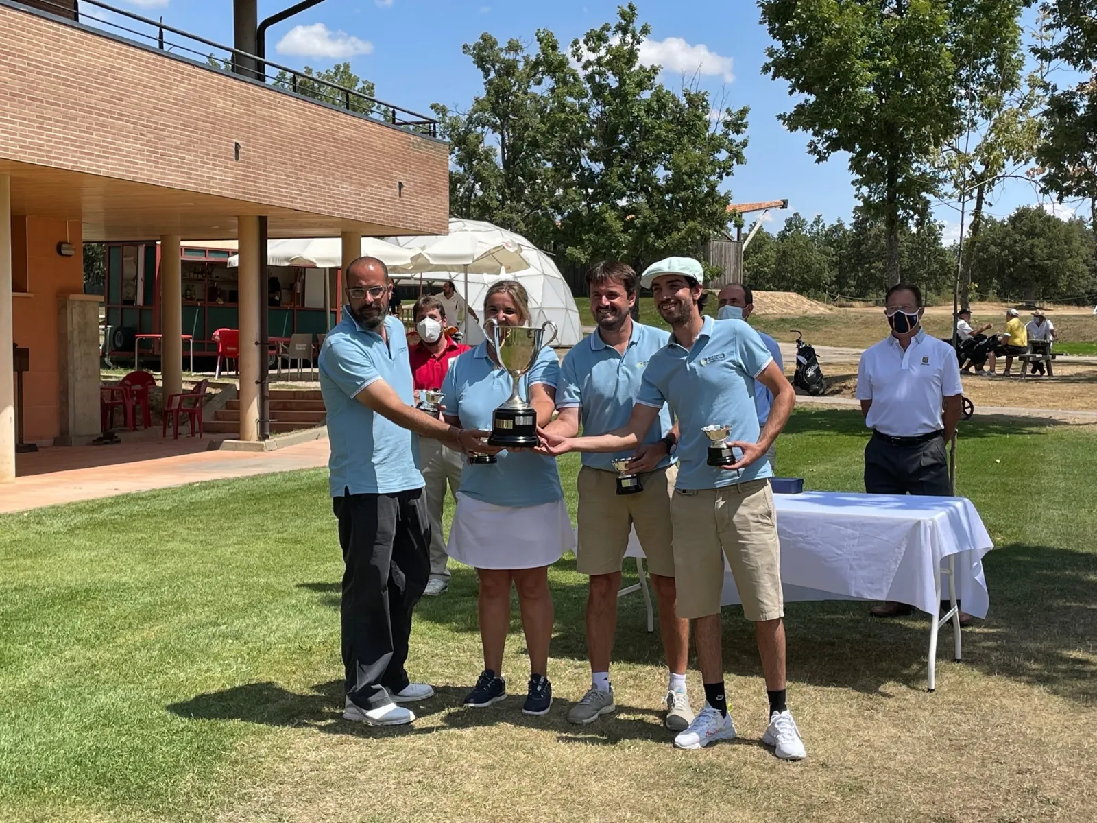 Foto 2 - Meritorio segundo puesto del Club Golf de Soria en el Campeonato Interclubes de Castilla y Le&oacute;n