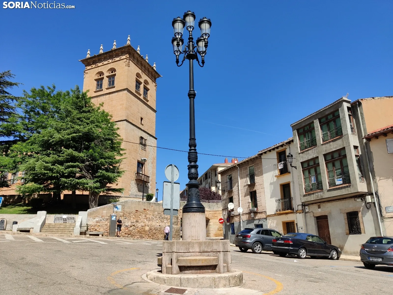 Plaza donde comenzarán las obras. 