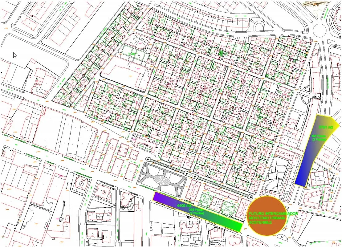 Foto 2 - Podemos muestra su plan de aparcamientos disuasorios para la ciudad