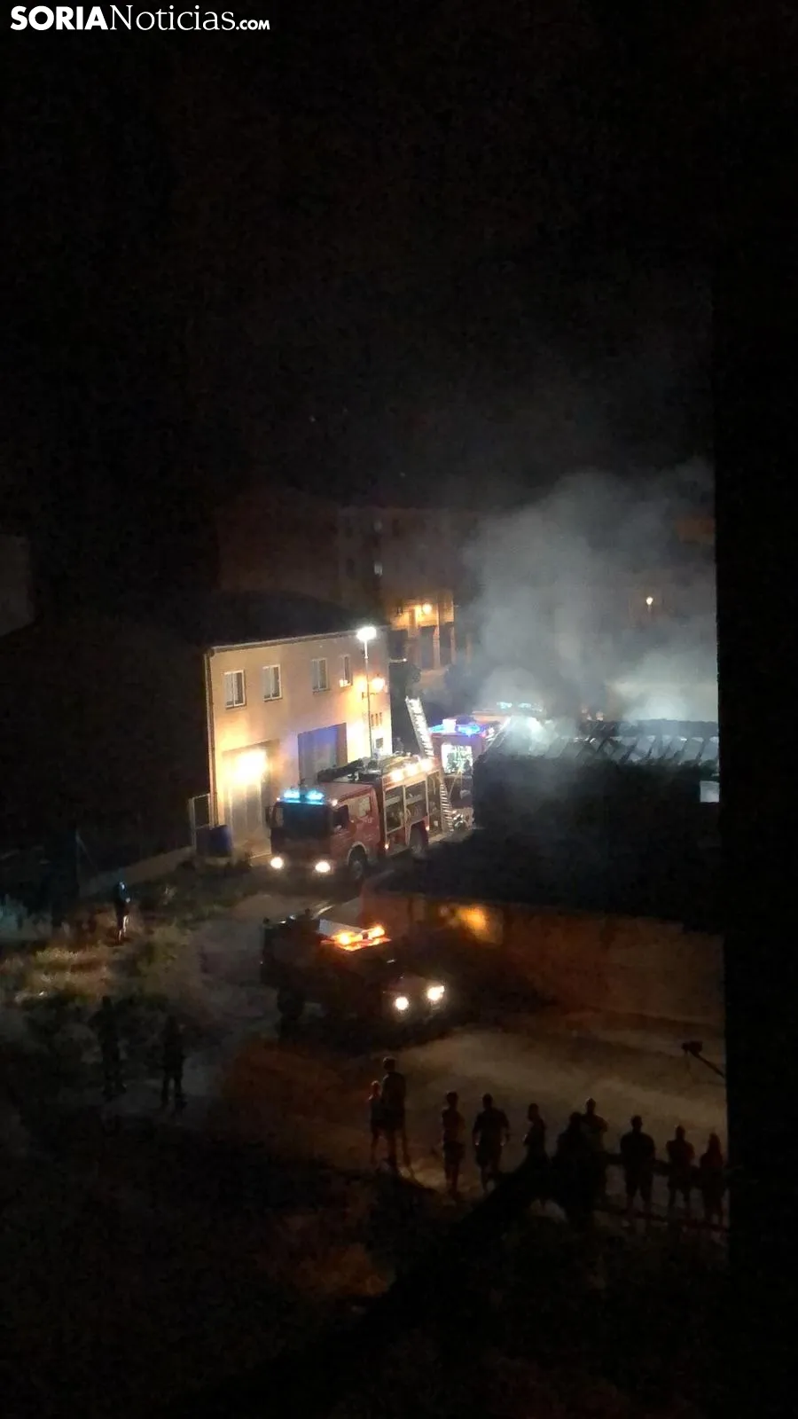 Incendio en una vivienda de Ólvega.