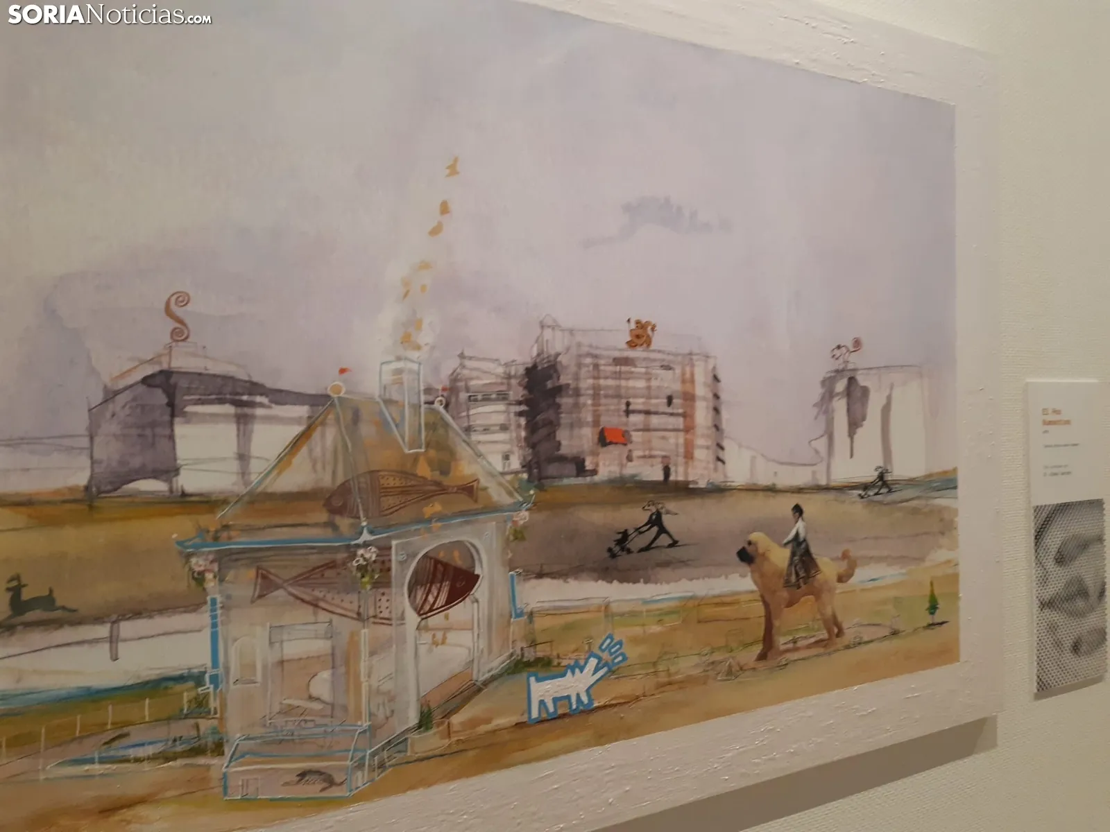 Inauguración de la exposición 'Contar el tiempo'. 
